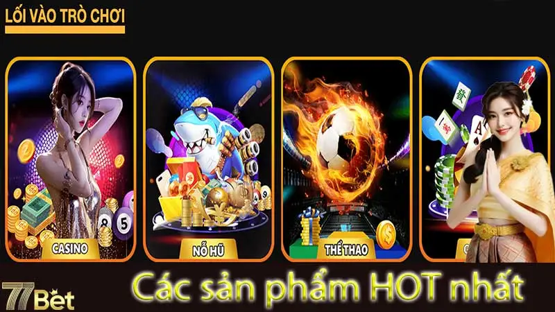 77bet ⭐️ 77bet Casino Trải Nghiệm Cá Cược Nhận Code 77k Các sản phẩm đông đảo người chơi