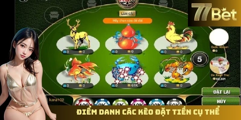 Cách Chơi Bầu Cua Tại 77BET – Hướng Dẫn Chi Tiết Cho Người Mới Điểm danh các kèo đặt tiền cụ thể