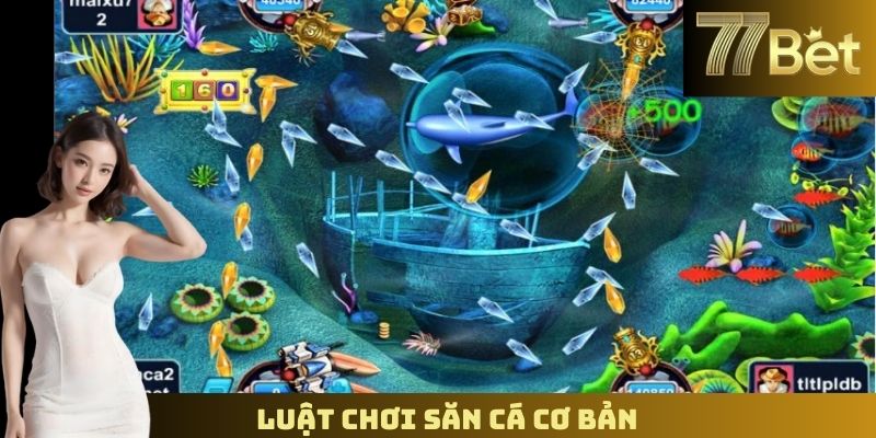 Vua Bắn Cá 77BET – Trở Thành Cao Thủ Săn Thưởng Lớn Luật chơi săn cá cơ bản