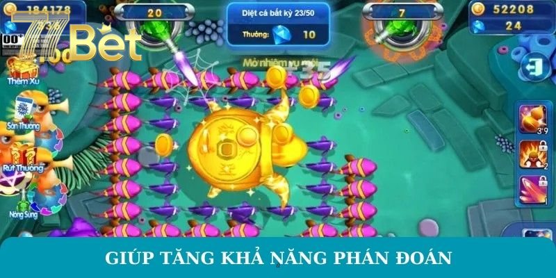 Tool Hack Bắn Cá - Chiến Thuật Chơi Game Đỉnh Nhất Tại 77BET Giúp tăng khả năng phán đoán